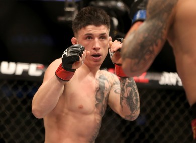 UFC lightweight Norman Parke.