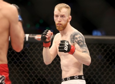 Irish UFC star Paddy Holohan.