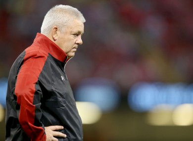 Gatland handed out four Test debuts in his starting XV.