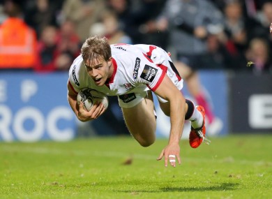 Trimble: Ospreys game will be his first competitive Ulster cap in more than 10 months.