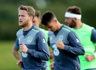 Eunan O'Kane is one of the five players cut.