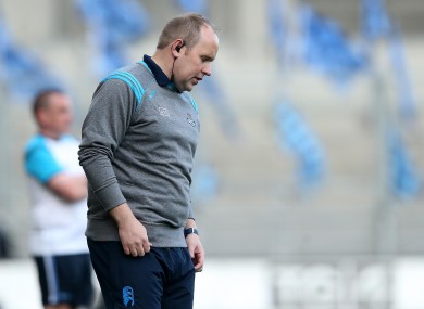Dublin ladies senior football team manager Gregory McGonigle.