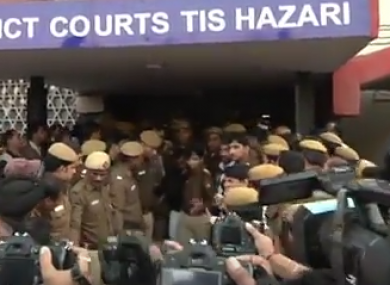 The New Delhi court where the main appeared. (File)
