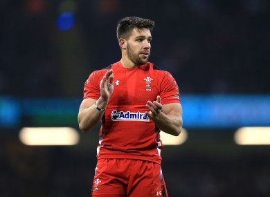 Webb suffered the injury against Italy on Saturday.