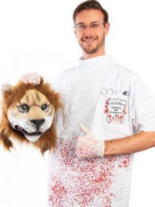 An actual Halloween costume, on sale in the US.