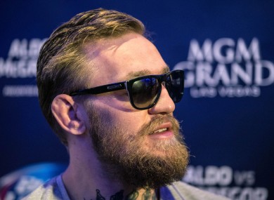McGregor will be appearing in Waterford, Cork and Dublin in the coming days.