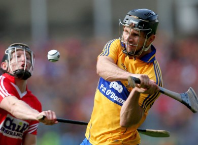 Domhnall O'Donovan prepares to swing over THAT equaliser in 2013.
