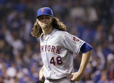 Jacob deGrom put in his worst performance since July last night.