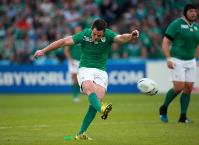 Sexton kicked four from five in the Olympic Stadium
