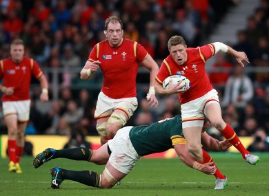 Priestland featured in all of Wales' games in the World Cup.