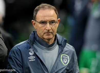 Martin O'Neill has emphasised the importance of having the second leg at the Aviva Stadium.