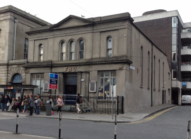 The former Baptist church on Lower Abbey St