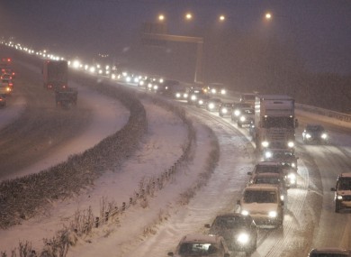 Traffic chaos in 2010