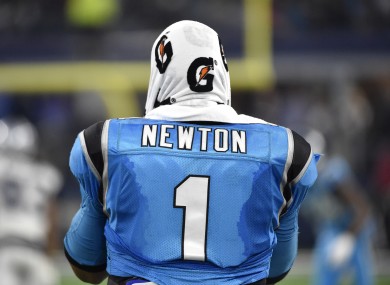 Cam Newton ran for another touchdown last night as his team outplayed the Cowboys.