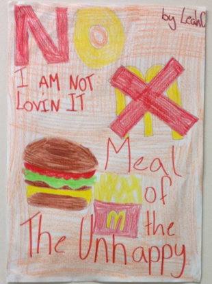 Drawing by a student at the Greystones Educate Together NS.