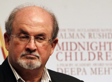 Rushdie pictured in 2013