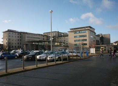 University Hospital Galway where eight-year-old Mark Fordham was brought.