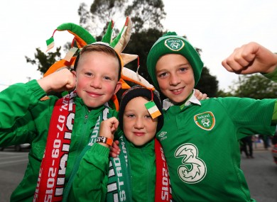 Ireland fans are expected to travel in large numbers.