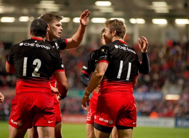 File photo: Saracens have already recorded big wins over Toulouse and Ulster.