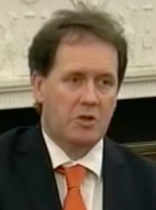 Paul Bradford speaking in the Seanad yesterday