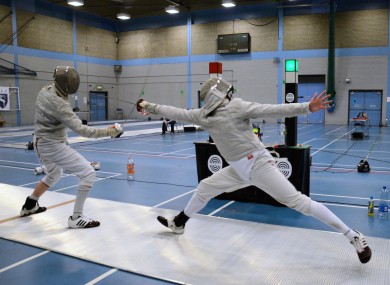 Concannon in action at the NI Open.