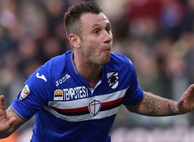 Sampdoria forward Antonio Cassano admits he underachieved over the course of his career.