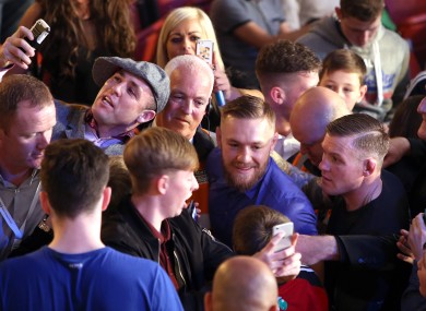 You may not get this close to McGregor at UFC 197, but you can try.