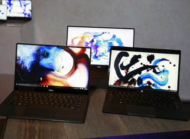 Dell, which sells the XPS laptop range, was one of the most popular vendors but couldn't reverse the fall of PC sales.