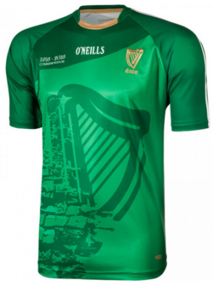 The new jersey to mark the 100th anniversary of the Easter Rising.