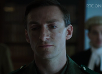 Marcus Lamb as Padraig Pearse in Rebellion.
