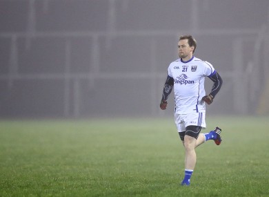 Seanie Johnston was back in action for Cavan last night.