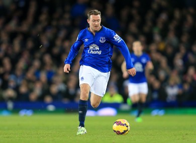 Aiden McGeady has yet to play in the Premier League for Everton this season.