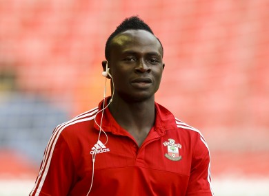 Sadio Mane has caught the eye for Southampton this season.