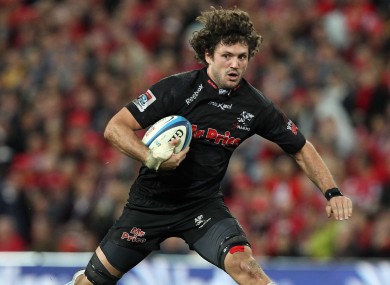 Kankowski has played Super Rugby with the Sharks since 2006.