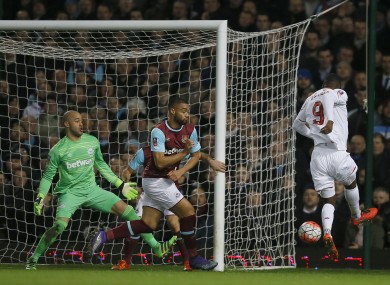 Benteke had nine shots without scoring as Liverpool crashed out.