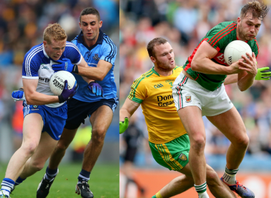 Dublin against Monaghan and the battle between Donegal and Mayo are key showdowns next weekend.