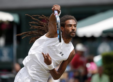 Dustin Brown, of Germany, is best known for upsetting Rafa Nadal at Wimbledon.