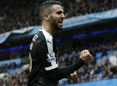Mahrez has been in stunning form this season.