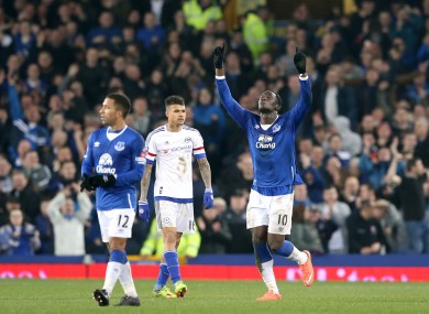 Lukaku was in sensational form today.