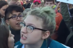 Watch: Teenage girl pepper sprayed and allegedly groped at Trump rally