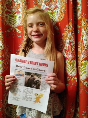 In this September 2015, photo provided by Matthew Lysiak, Hilde Kate Lysiak poses for a photo at her home in Selinsgrove.