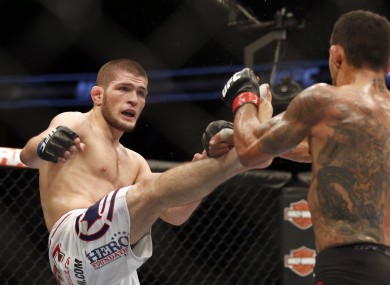 Nurmagomedov has won all 22 of his professional fights.