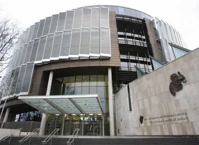 A general view of the Criminal Courts of Criminal Justice in Dublin.