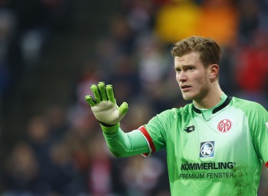 Karius has kept eight clean sheets this season.