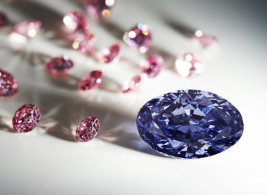 The diamond was found in a mine in Australia.
