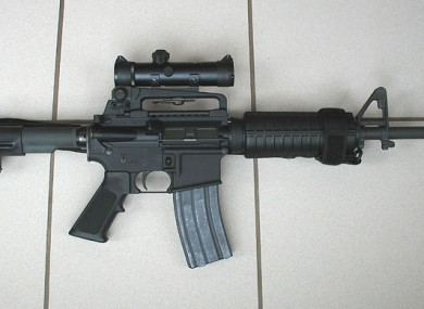File photo of an AR15