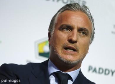 David Ginola is making a remarkably quick recovery.