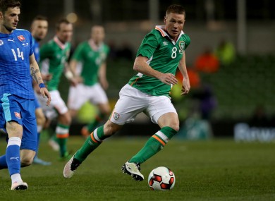 James McCarthy is Ireland's most valuable player at €14.5million.