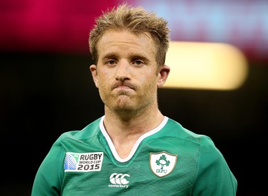Fitzgerald won 34 caps for Ireland.
