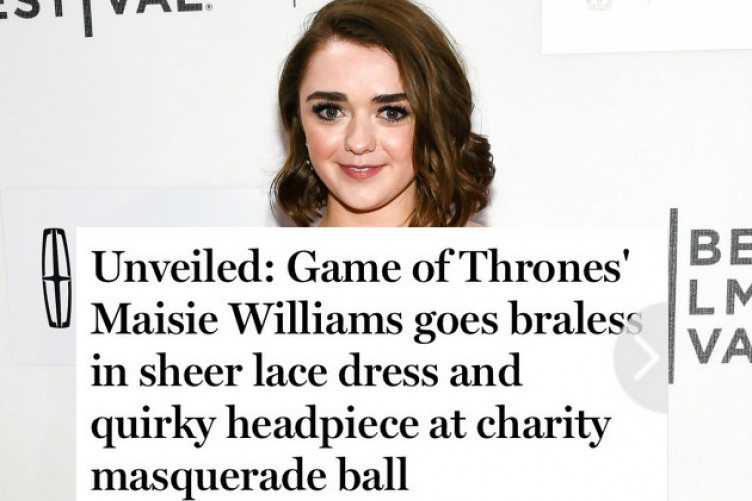 This Game Of Thrones Actress Brilliantly Rewrote A Daily Mail Headline About Her This Game Of Thrones Actress Brilliantly Rewrote A Daily Mail Headline About Her